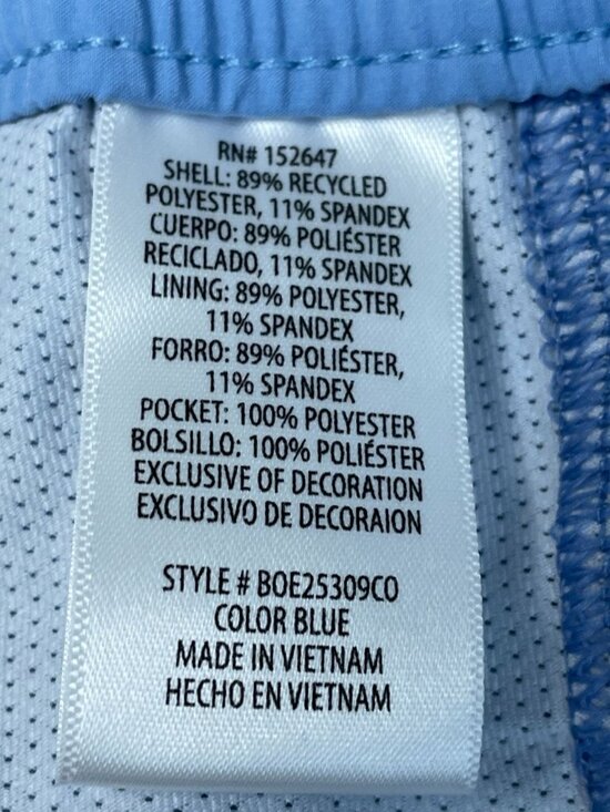 Bonobos Men's XL Blue Swim Shorts 7" Inseam UPF 50+ 4-Way Stretch Mesh K1368 - Picture 7 of 10